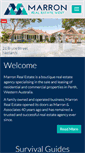 Mobile Screenshot of marronrealestate.com.au